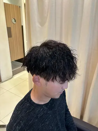 パーマ メンズ 波巻き・カルマ パーマ特化/aoiのヘアスタイル