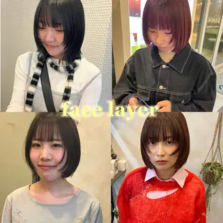 ショート カラー 髪質改善/レイヤー/ ボブ/磯野史歩のヘアスタイル