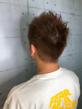 ショート カラー メンズ 北脇 健治のヘアスタイル