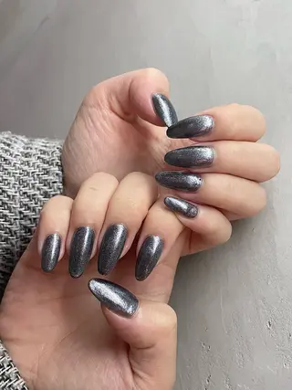 ロング solu nail所属・碇 千波のネイルデザイン