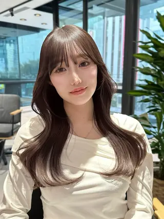 ミディアム カラー ヘアアレンジ ⭐️ショート/ボブ/ 艶カラー/りょうがのヘアスタイル