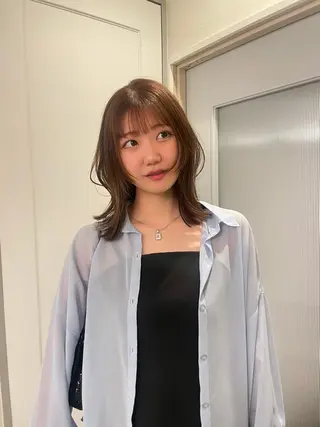 ミディアム ONZE所属・ONZE miyuのヘアスタイル