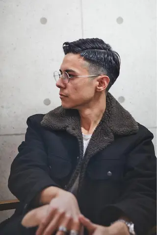 ショート 艶カラー/フェイス レイヤー/たむのヘアスタイル