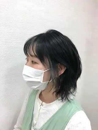 カラー 渕向 克海のヘアスタイル