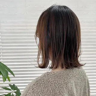 ミディアム カラー 💕韓国艶出しヘア /HARUKAのヘアスタイル