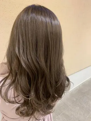 セミロング カラー シャドールーツ美容師 篠原康太のヘアスタイル