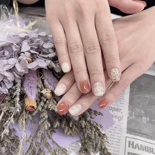 ネイル 🦋ネイルサロン ブラン🌈ゆりのネイルデザイン