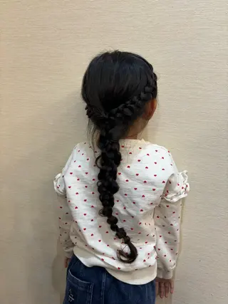 ロング ヘアアレンジ キッズ yamaguchi kのヘアスタイル