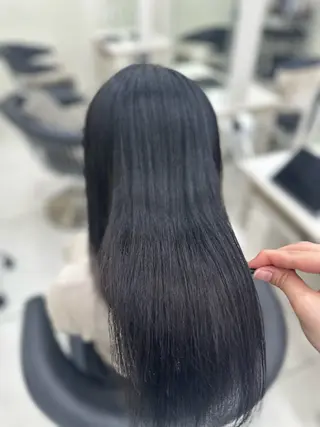 ロング パーマ euphoria銀座所属・縮毛矯正／艶髪🖤 銀座/HARUKAのヘアスタイル