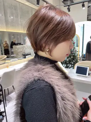 ショート カラー 韓国ヘア/髪質改善 /Harunaのヘアスタイル