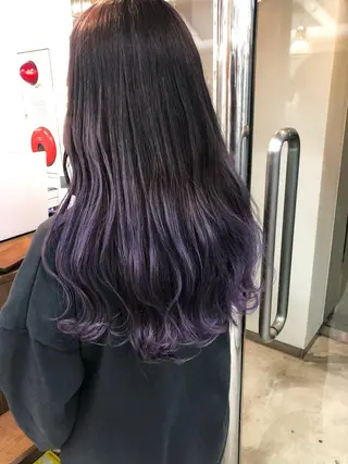 セミロング ✨艶感/透け感✨Sherry所属・艶髪/ハイトーン Sherryのヘアスタイル