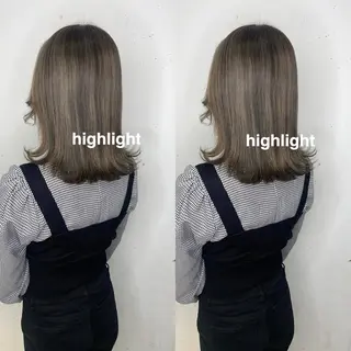 セミロング flammeum 藤枝店所属・RINO 🌙トレンドスタイルのヘアスタイル