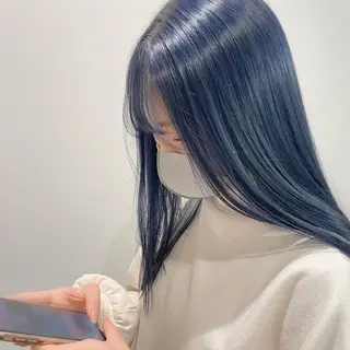 ロング カラー ikuma/ ミルクティーのヘアスタイル