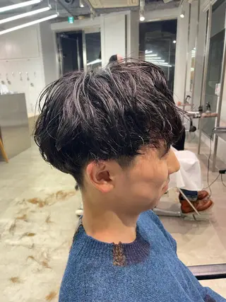 パーマ メンズ fifth天神大名Ⅱ所属・fifth天神 パーマ特化/石橋航海のヘアスタイル