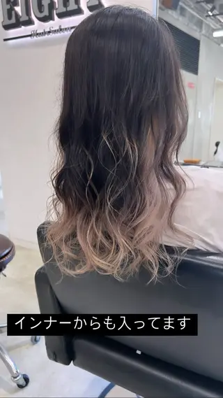 カラー カラースペシャリスト ・齊藤 羽瑠輝のヘアスタイル