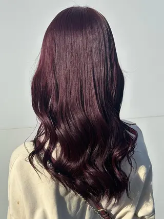 セミロング カラー 💘韓国カラー💘 クルミのヘアスタイル