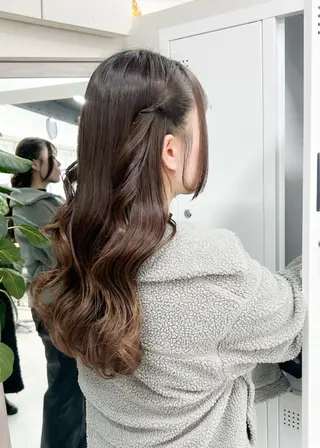 ロング 中川 ほのかのヘアスタイル