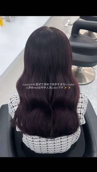 ミディアム Hina🎀♡ 暖色/縮毛のヘアスタイル