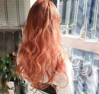 ロング カラー ヘアアレンジ エクステの神様 ▫️原島ユウヤ▫️のヘアスタイル