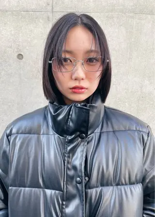 ショート カラー ボブ／パーマ指名 No. 1🍃れんとのヘアスタイル