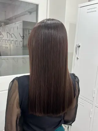 ロング カラー ♱地雷カラー♱ウルフ ♱ 藍衣 ♱のヘアスタイル