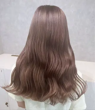 ロング カラー 韓国ヘア🇰🇷透明 感カラー/yui💞のヘアスタイル