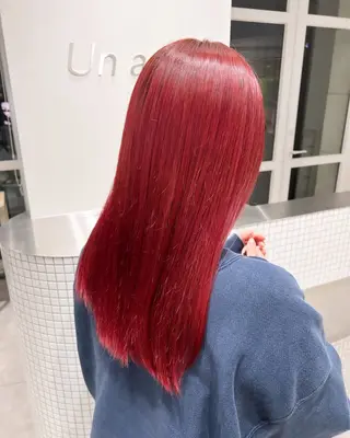 ロング カラー 髪質改善カラー Unami 太田英寿のヘアスタイル
