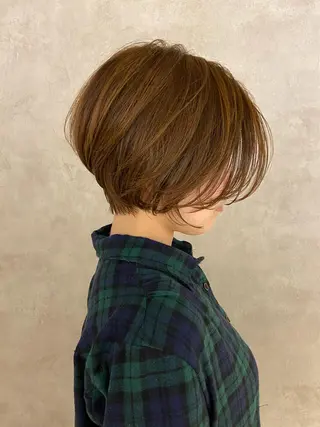 ショート カラー gotoday shiare salon渋谷モディ店所属・ショートヘア/ボブ 大人ヘア/松本篤志のヘアスタイル