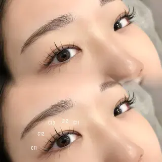 マツエク・マツパ eyestyle いわきエブリア店のマツエク・マツパデザイン