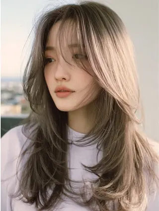 ロング カラー NOOS omotesando所属・お悩み改善あなたの" You"💚❤️💛のヘアスタイル