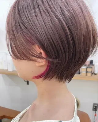 ショート カラー ショートヘア、ボブ こやさん　コヤマのヘアスタイル