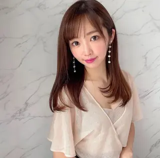 ロング LOREN 自由が丘所属・🩵藤間 妃南🩵のヘアスタイル