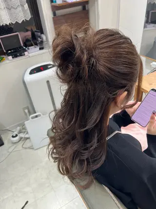 ロング ヘアアレンジ 山室 敬義のヘアスタイル