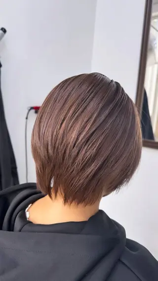 ショート カラー 椎葉 祐也のヘアスタイル