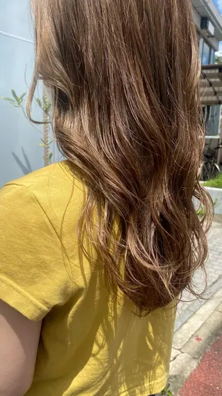 ロング 中尾 未来/艶カラー /カットモデルのヘアスタイル