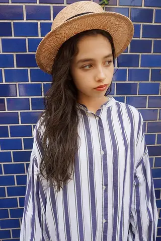 ロング カラー コジマ ダイスケのヘアスタイル