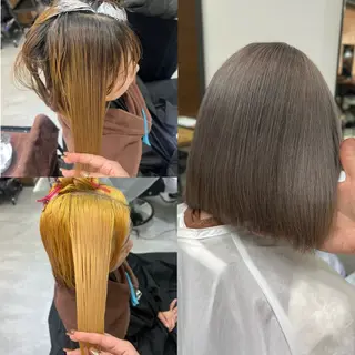 ショート カラー いろあそび所属・12月限定🉐カット モデル募集🉐のヘアスタイル