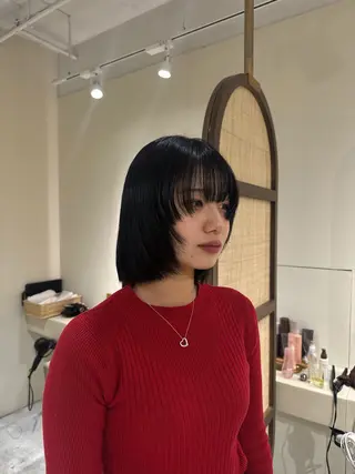 カラー 中澤 眸乃のヘアスタイル