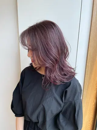 カラー 🍊mai🍊 似合わせパーマのヘアスタイル