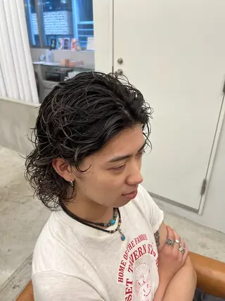 パーマ メンズ tomoメンズ特化 /パーマ/カットのヘアスタイル