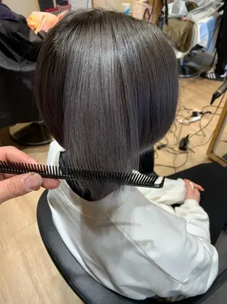 ショート カラー 大久保 隆蔵のヘアスタイル