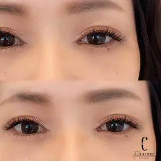 マツエク・マツパ 完全個室‼︎Charme(シャルム)美容室併設eyelashサロン所属・【Charme 】 シャルムのマツエク・マツパデザイン