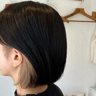 ショート カラー タシロ サラ🌿のヘアスタイル