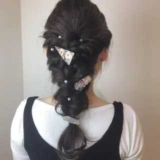 ロング 髪質改善 頭身浴/ 中田のヘアスタイル