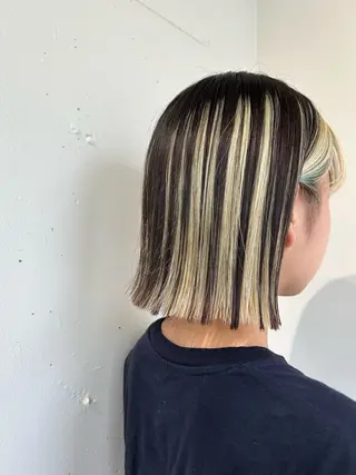 ミディアム 新潟/万代/レイヤー 韓国風/明間未来のヘアスタイル