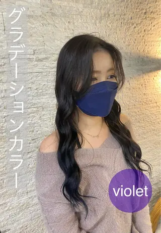 ロング カラー Agu hair TENOE大宮氷川参道店所属・☀️透明感艶感カラー 増田魁土☀️のヘアスタイル