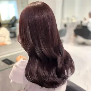 セミロング 🎀🧁ダメージレス 艶髪カラー🧁🎀のヘアスタイル
