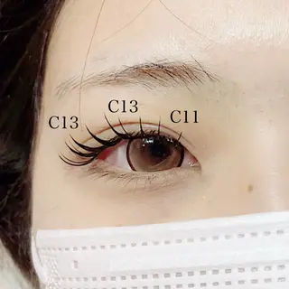 マツエク・マツパ Veil chihiroのマツエク・マツパデザイン