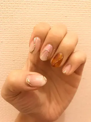 ネイル 樫原 なおこのネイルデザイン