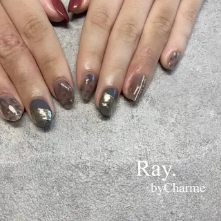 ネイル Ray. ／綺麗目ニュアンスのネイルデザイン